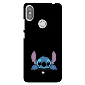 Чехол с принтом «Стич на черном» для Xiaomi Redmi S2