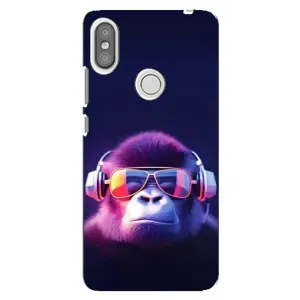 Чохол з Мавпами Xiaomi Redmi S2 - (AlphaPrint) (Стильна мавпа)
