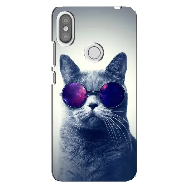 Чехол с принтом «Стильный кот» для Xiaomi Redmi S2