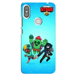 Чехлы Brawl Stars для Xiaomi Redmi S2 (AlphaPrint) (Тріо героїв)