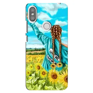 Чохол для Патріота України Xiaomi Redmi S2 - (AlphaPrint) (Україночка)