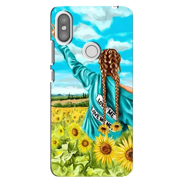 Чохол з принтом «Україночка» для Xiaomi Redmi S2