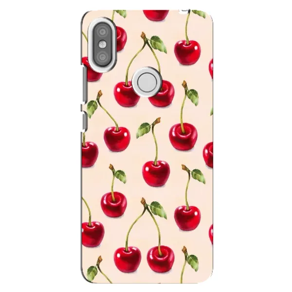 Чохол з принтом «Черешня» для Xiaomi Redmi S2