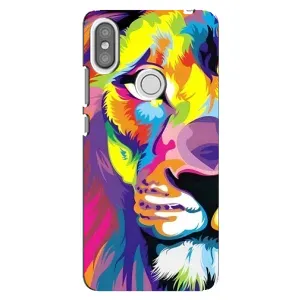 Чохол з картинкою ЛЕВ для Xiaomi Redmi S2 (VPrint) (Яскравий Лев)
