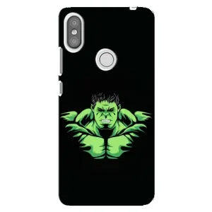 Чохли з героями Марвел Xiaomi Redmi S2 (VPrint) (Зелений Халк)