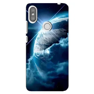 Космические Чехлы для Редми S2 (VPrint) (Земля с космоса)