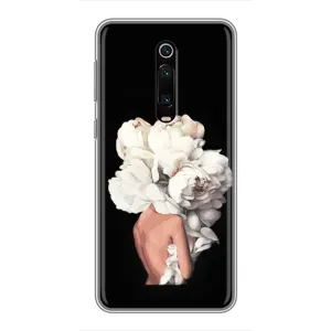 Чехлы (ART) Цветы на Xiaomi Mi 9T (VPrint) (Білі квіти)