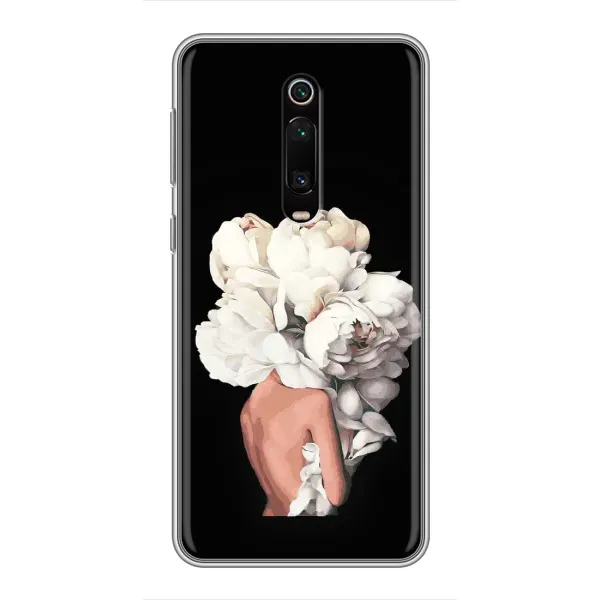 Чехол с принтом «Белые цветы» для Xiaomi Mi 9T Чехол с принтом «Белые цветы» для Xiaomi Mi 9T