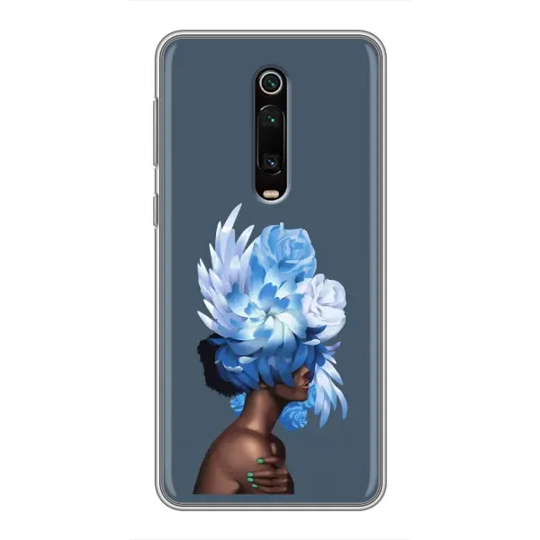 Чехол с принтом «Цветы на голове» для Xiaomi Mi 9T Чехол с принтом «Цветы на голове» для Xiaomi Mi 9T