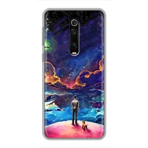 Космические Чехлы для Ксяоми Ми 9Т (VPrint) (Галактический вид)
