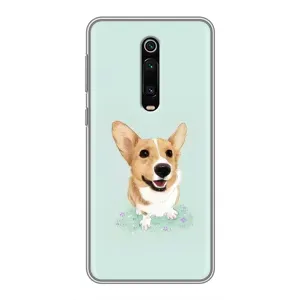 Чехлы с собаками для Xiaomi Mi 9T (VPrint) (Корги)