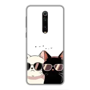 Чехол с принтом «Коты в очках» для Xiaomi Mi 9T