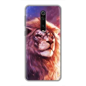 Чехол со Львом для Xiaomi Mi 9T (VPrint) (Красочный Лев)