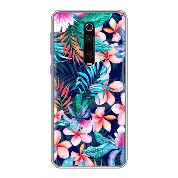 Чехол с принтом «Красочные цветы» для Xiaomi Mi 9T