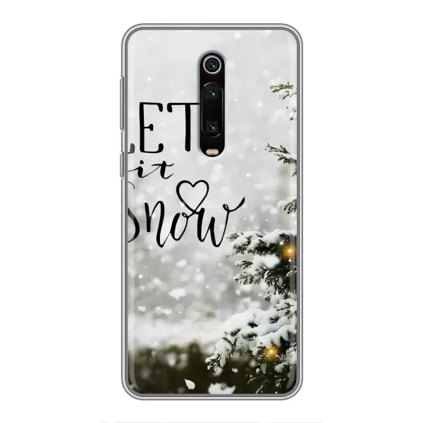 Чехол с принтом «Let it snow» для Xiaomi Mi 9T Чехол с принтом «Let it snow» для Xiaomi Mi 9T