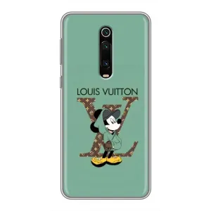 Чехлы Луи Витон для Xiaomi Mi 9T (AlphaPrint - LOUIS VUITTON) (Микки Маус LV)