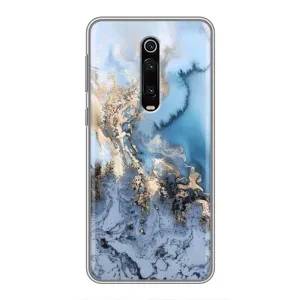 Мраморный чехол на Xiaomi Mi 9T (VPrint) (Нежный мрамор)