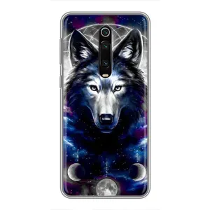 Защитные чехлы для Ксяоми Ми 9Т (AlphaPrint) (ХИТ продаж) ВОЛК (Волк)