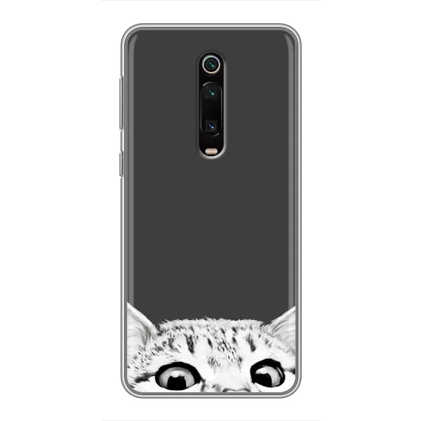 Чехол с принтом «Выглядывает кот» для Xiaomi Mi 9T Чехол с принтом «Выглядывает кот» для Xiaomi Mi 9T