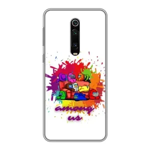 Чохли Амонг Ас для Xiaomi Mi 9T (AlphaPrint) (Яскравий АмонгАс)