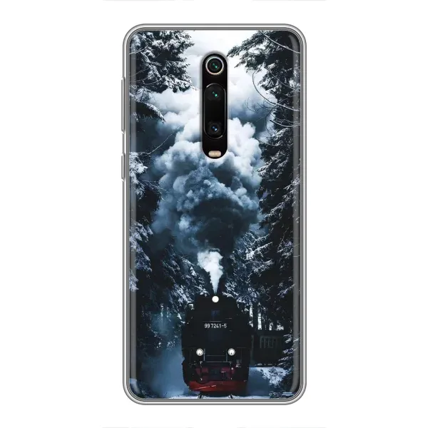 Чехол с принтом «Зимний поезд» для Xiaomi Mi 9T Чехол с принтом «Зимний поезд» для Xiaomi Mi 9T