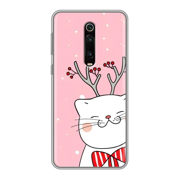 Чехол с принтом «Зимний кот» для Xiaomi Mi 9T Чехол с принтом «Зимний кот» для Xiaomi Mi 9T