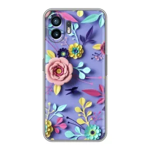 Чохли з квітами для Xiaomi Turbo 4 (VPrint) (Дизайн квітів)