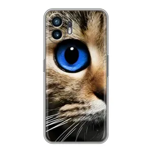 Чехлы с Котиками для Xiaomi Turbo 4 (VPrint) (Глаз кота)