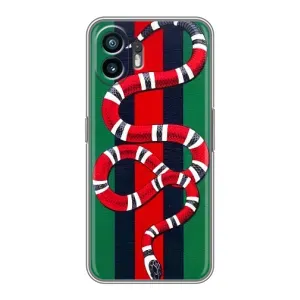 Чехлы ГУЧЧИ для Ксиаоми Турбо 4 (AlphaPrint) (Gucci змия)