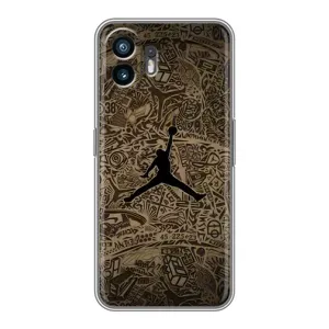 Чехлы для Xiaomi Turbo 4 - с картинкой JORDAN (AlphaPrint) (Logo Jordan)