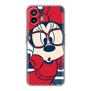Міккі Маус чохол для Xiaomi Turbo 4 (AlphaPrint - Мультяшні) (Маус в окулярах)