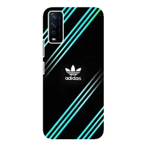 Чохли Адидас для ViVO Y12s (AlphaPrint) (Адідас з полосами)