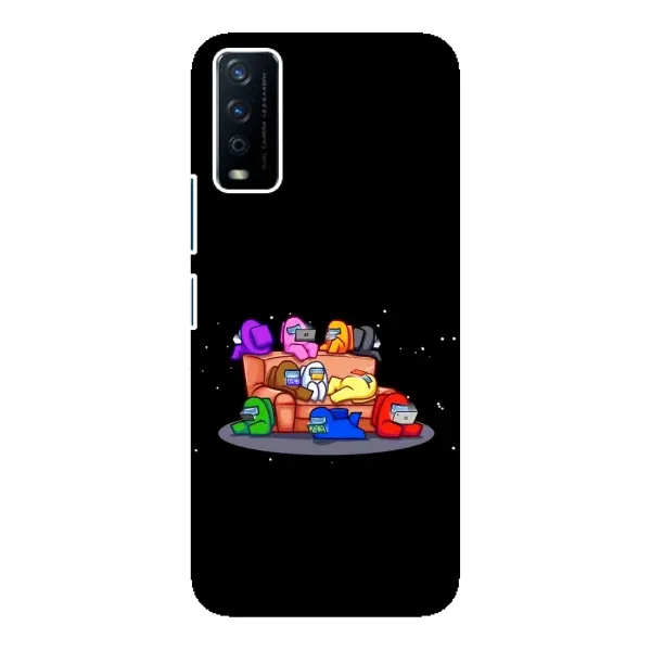 Чохол з принтом «Амонг-ас» для Vivo Y12s