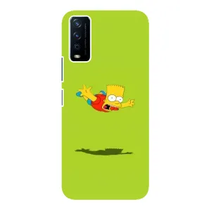 Чjхол з Сімпсонами для ViVO Y12s (VPrint) (Барт Сімпсон)