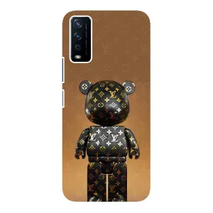Чохли для ViVO Y12s - Bearbrick Louis Vuitton (PREMIUMPrint)