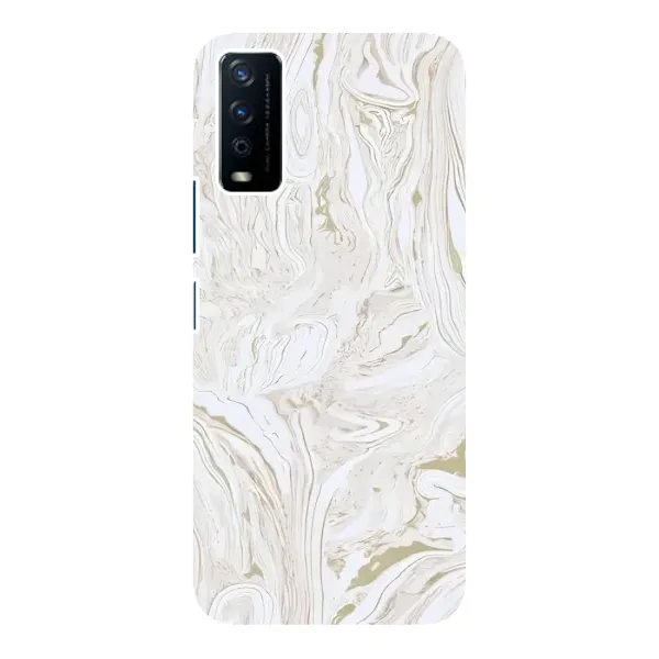 Чехол с принтом «Белый мрамор» для Vivo Y12s Чехол с принтом «Белый мрамор» для Vivo Y12s
