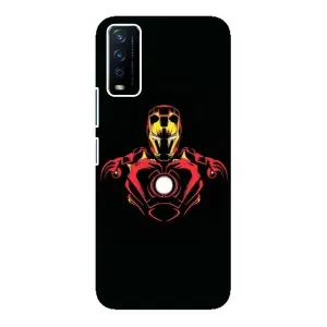 Чохли з героями Марвел ViVO Y12s (VPrint) (Залізна людина)