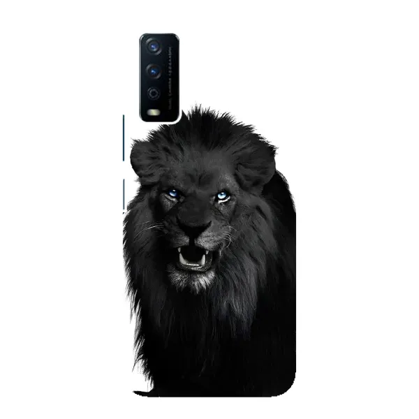 Чехол с принтом «Черный ЛЕВ» для Vivo Y12s