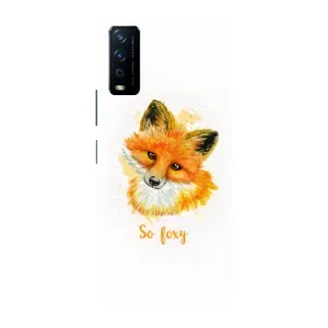 Чохли з картинкою Лисичка для ViVO Y12s (VPrint) (Дівчинка Лиса)