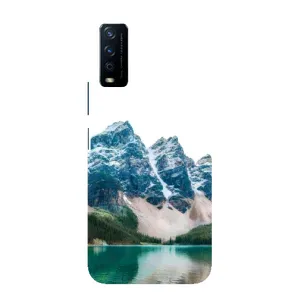 Силіконовий чохол з КАРТИНКАМИ літо для ViVO Y12s (AlphaPrint) (Гори)
