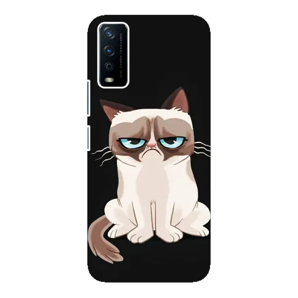 Чехол с принтом «Грустный кот» для Vivo Y12s Чехол с принтом «Грустный кот» для Vivo Y12s