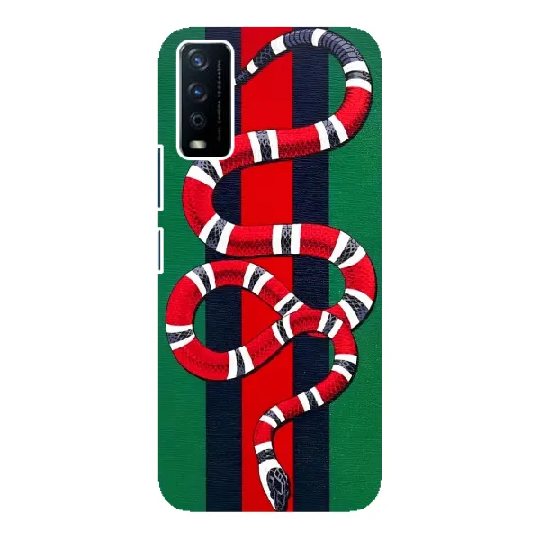 Чехол с принтом «Gucci змия» для Vivo Y12s