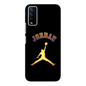 Чохли для ViVO Y12s - з картинкою JORDAN (AlphaPrint) (Jordan Gold)