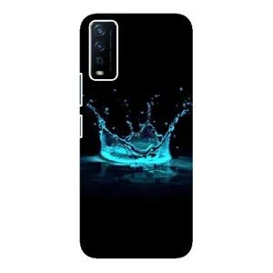 Чохол з Короною ВіВО Y12s - (AlphaPrint) (Крапля корони)