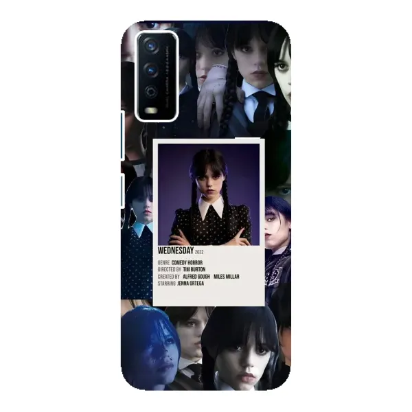 Чехол с принтом «коллаж Уэнздей» для Vivo Y12s Чехол с принтом «коллаж Уэнздей» для Vivo Y12s