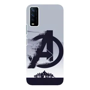 Чохли з героями Марвел ViVO Y12s (VPrint) (Команда А)