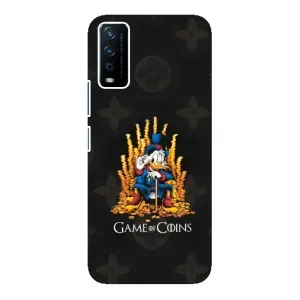 Чехли для ViVO Y12s - Скрудж МакДак Louis Vuitton (PREMIUMPrint) (Король грошей)
