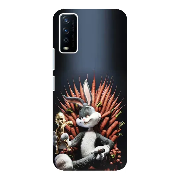 Чехол с принтом «Король Кролик» для Vivo Y12s