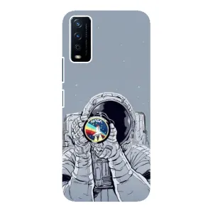 Чохол NASA для ViVO Y12s (AlphaPrint) (Космонавт фото)
