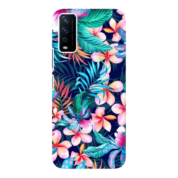 Чехол с принтом «Красочные цветы» для Vivo Y12s Чехол с принтом «Красочные цветы» для Vivo Y12s